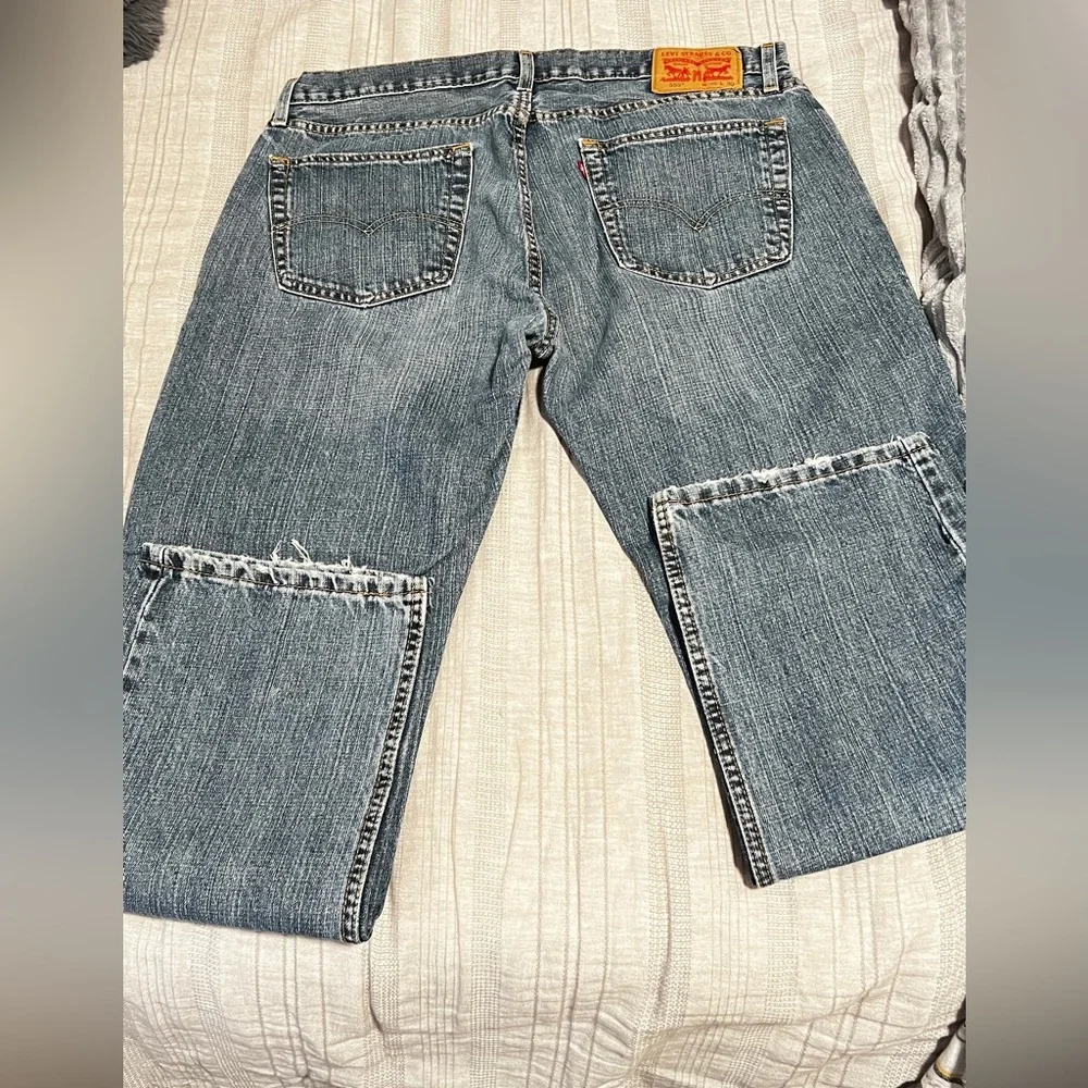 Levi's 559 Light Blue Denim Jeans 36x30